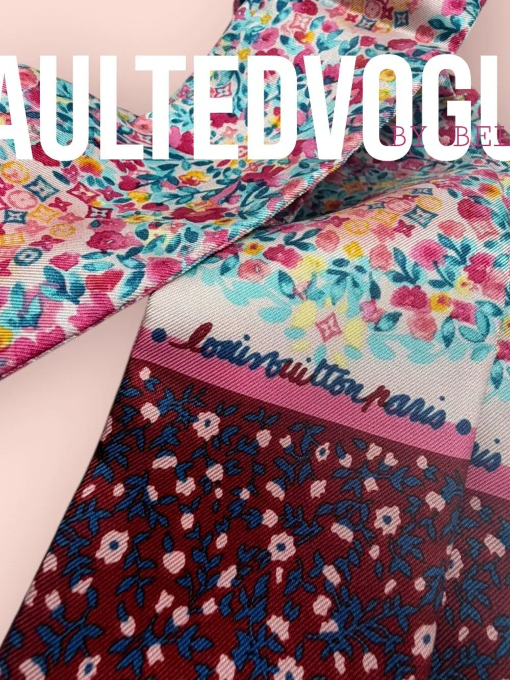 ✨ Louis Vuitton Silk Bandeau (aka Twilly) ✨ - Picture 5 of 6